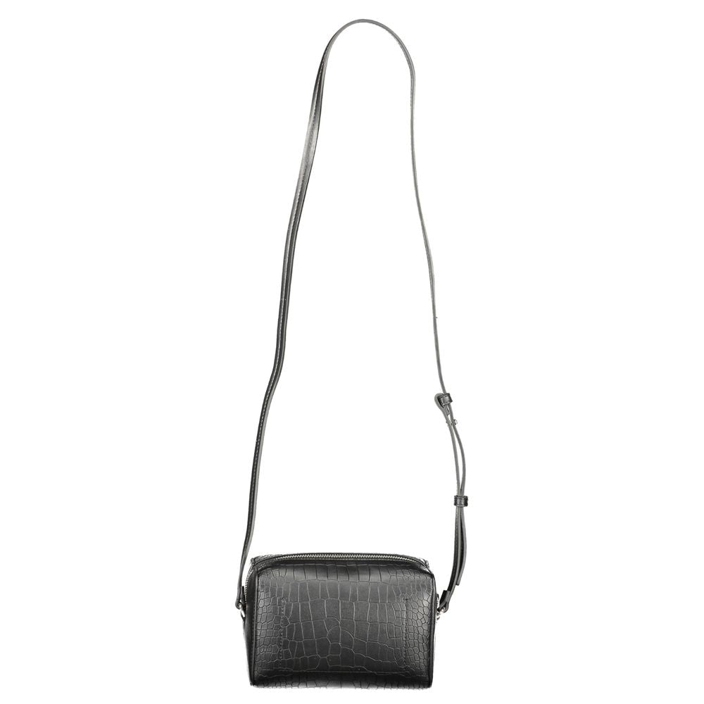 Calvin Klein Schwarze Polyester-Handtasche