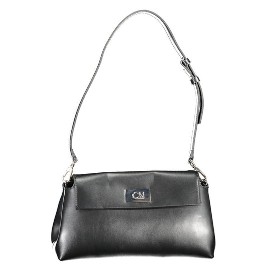 Calvin Klein Schwarze Polyester-Handtasche