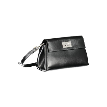 Calvin Klein Schwarze Polyester-Handtasche