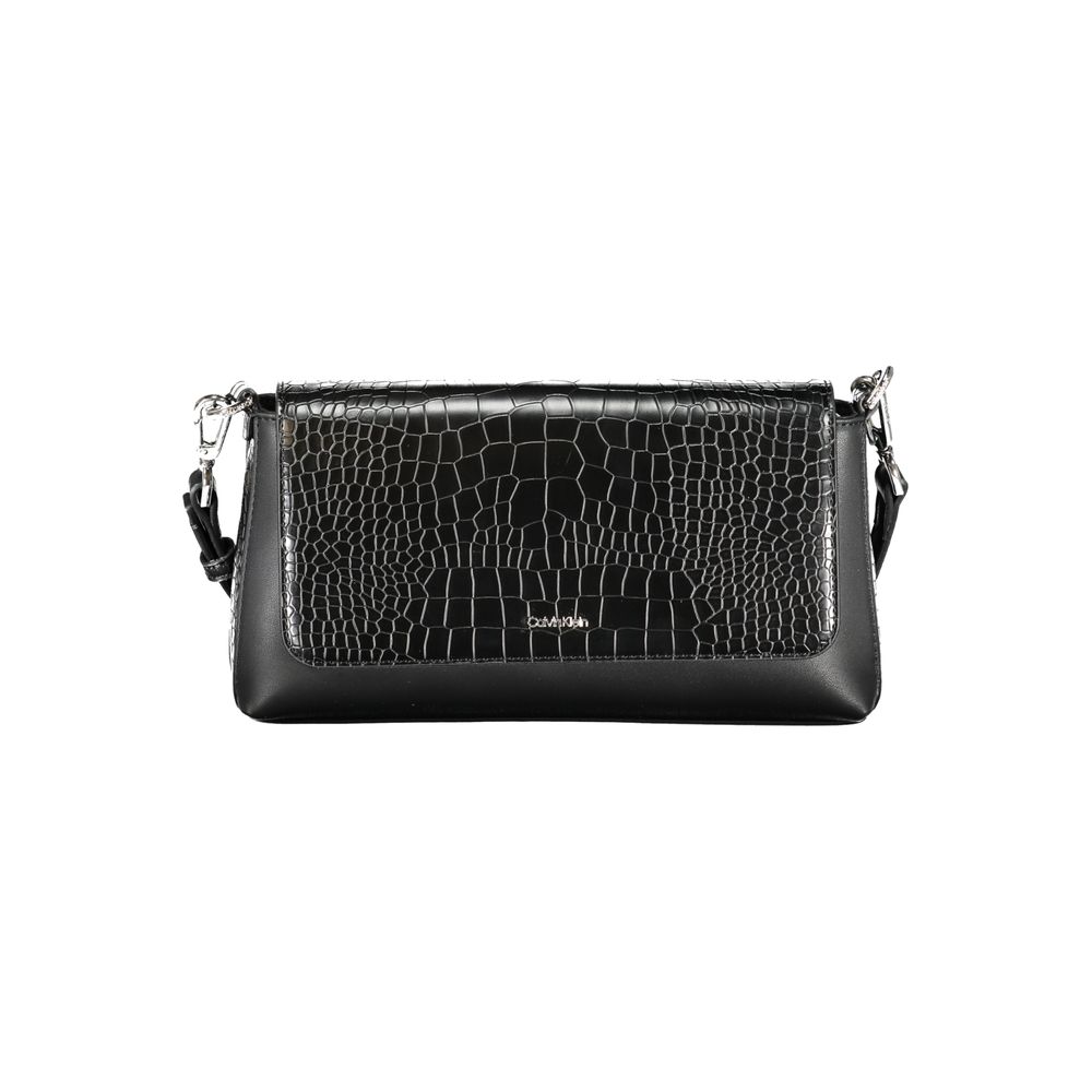 Calvin Klein Schwarze Polyester-Handtasche