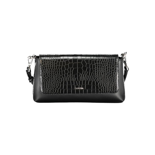 Calvin Klein Schwarze Polyester-Handtasche