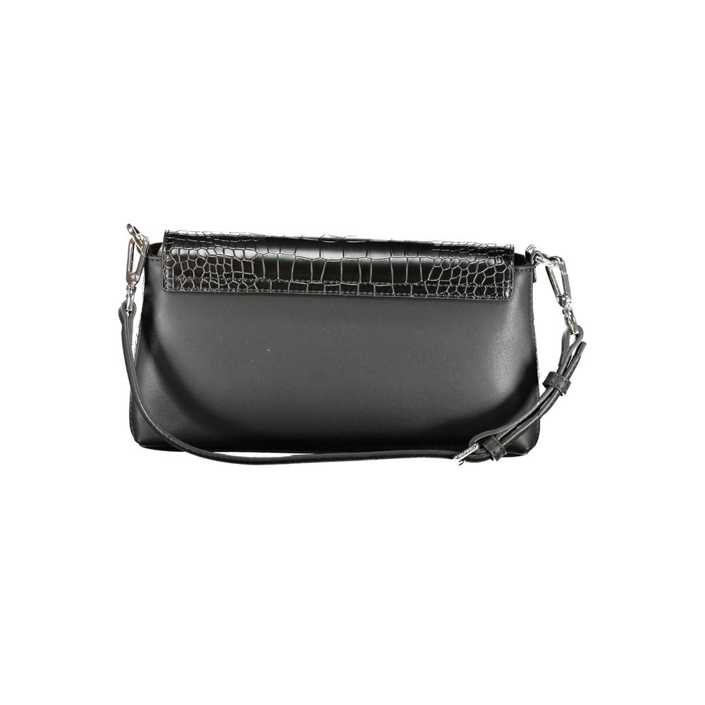 Calvin Klein Schwarze Polyester-Handtasche