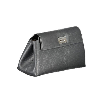 Calvin Klein Schwarze Polyester-Handtasche