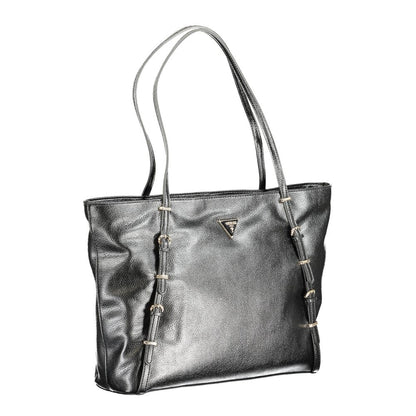 Guess Jeans – Schwarze Polyethylen-Handtasche