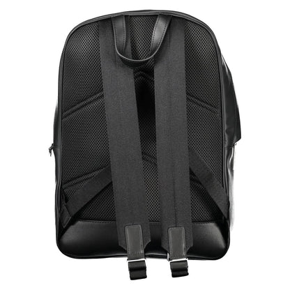 Calvin Klein – Schwarzer Polyester-Rucksack