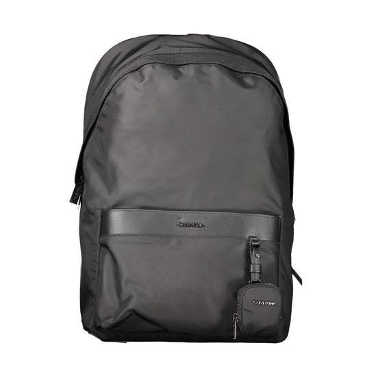 Calvin Klein – Schwarzer Polyester-Rucksack