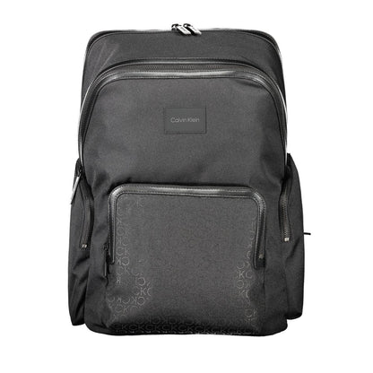 Calvin Klein – Schwarzer Polyester-Rucksack
