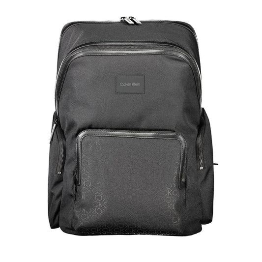 Calvin Klein – Schwarzer Polyester-Rucksack