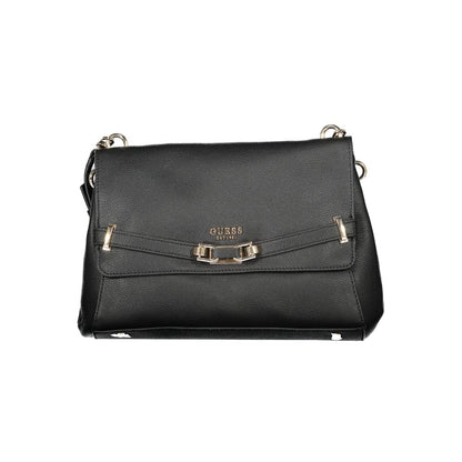 Guess Jeans – Schwarze Polyethylen-Handtasche