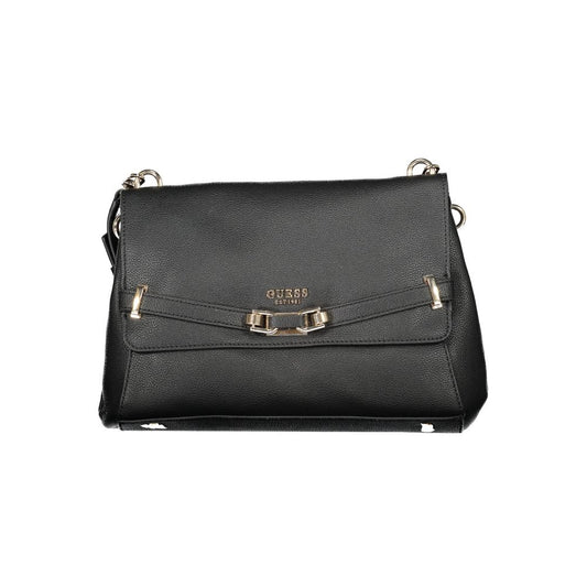 Guess Jeans – Schwarze Polyethylen-Handtasche