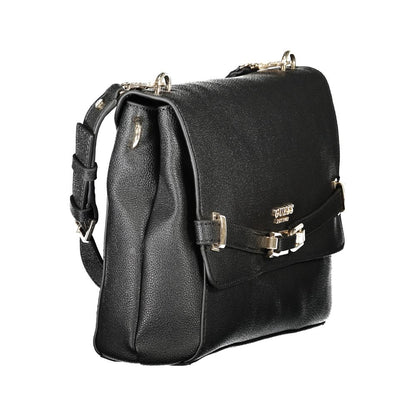 Guess Jeans – Schwarze Polyethylen-Handtasche