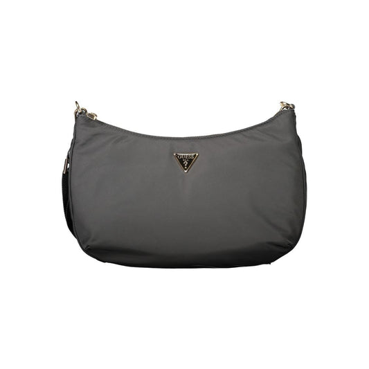 Guess Jeans – Schwarze Polyester-Handtasche