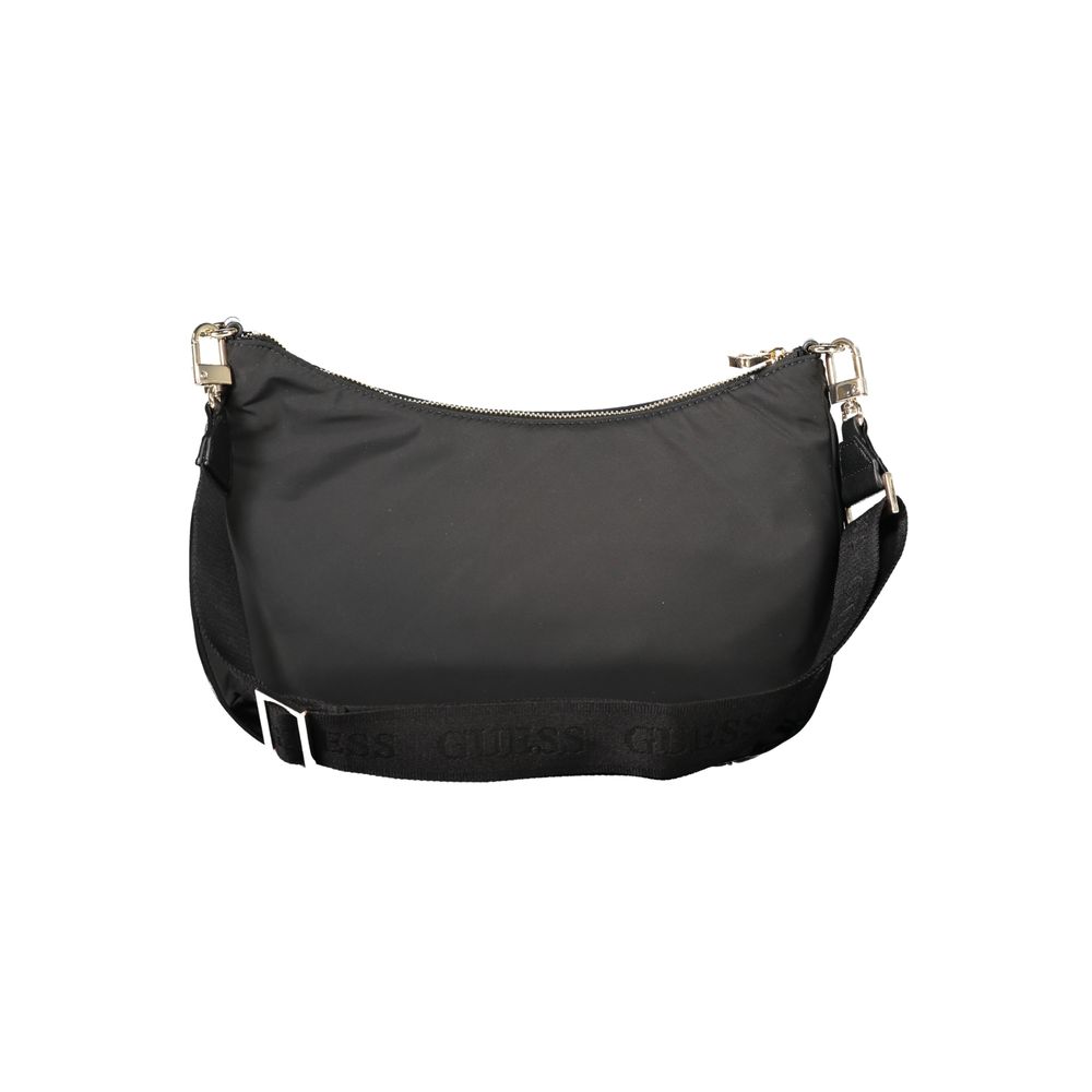 Guess Jeans – Schwarze Polyester-Handtasche