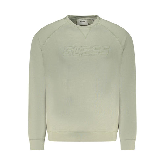 Guess Jeans – Grüner Baumwollpullover