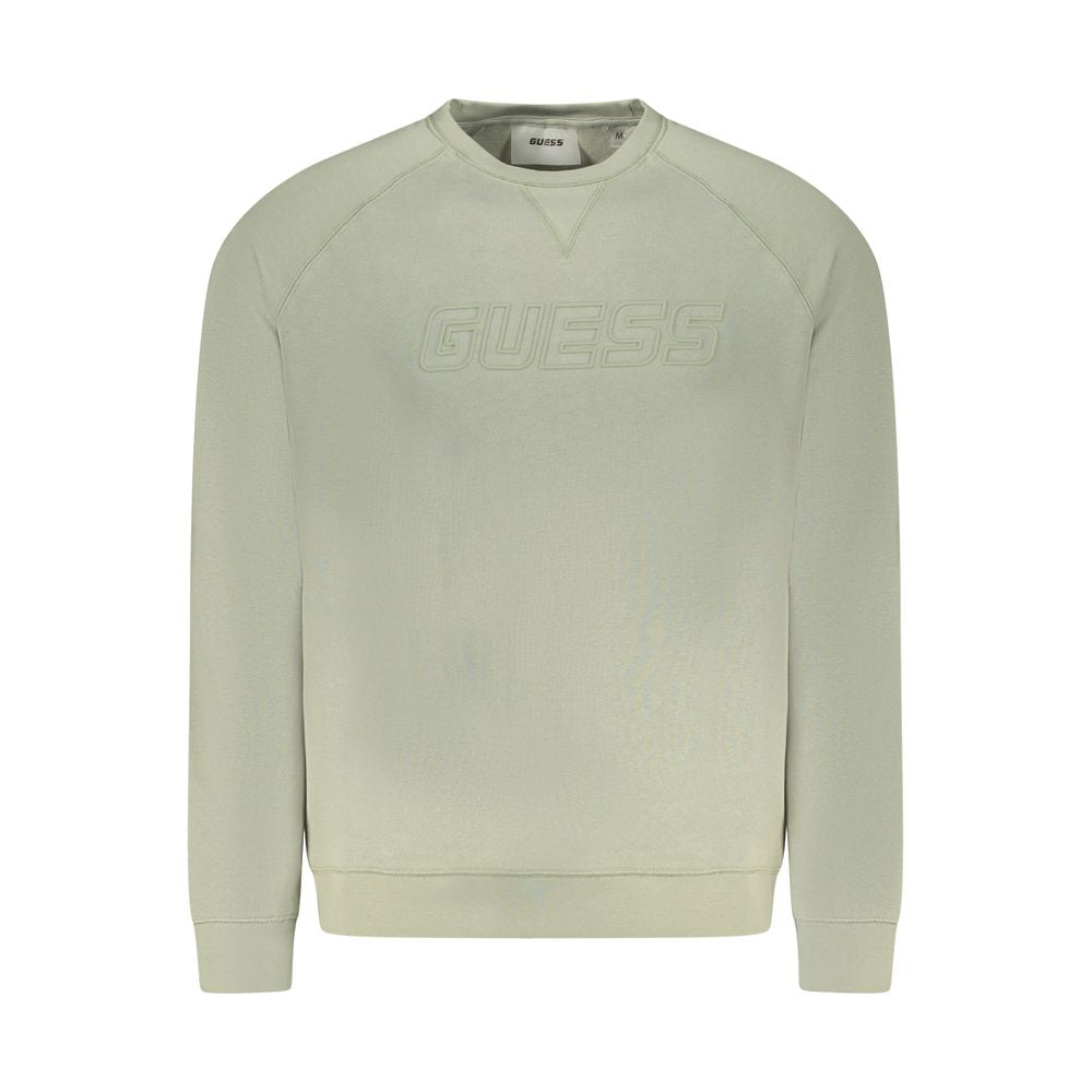 Guess Jeans – Grüner Baumwollpullover