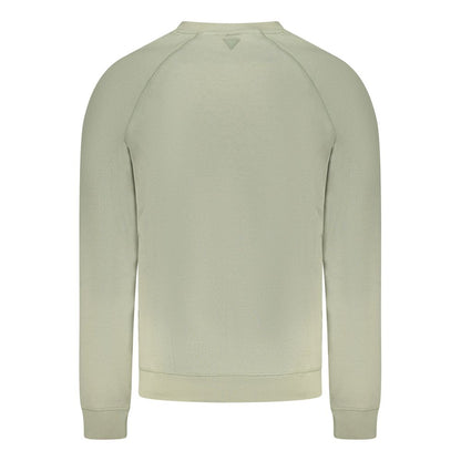 Guess Jeans – Grüner Baumwollpullover