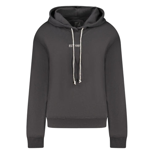 Guess Jeans – Schwarzer Baumwollpullover