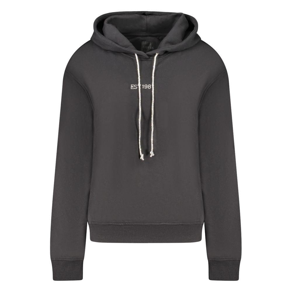 Guess Jeans – Schwarzer Baumwollpullover