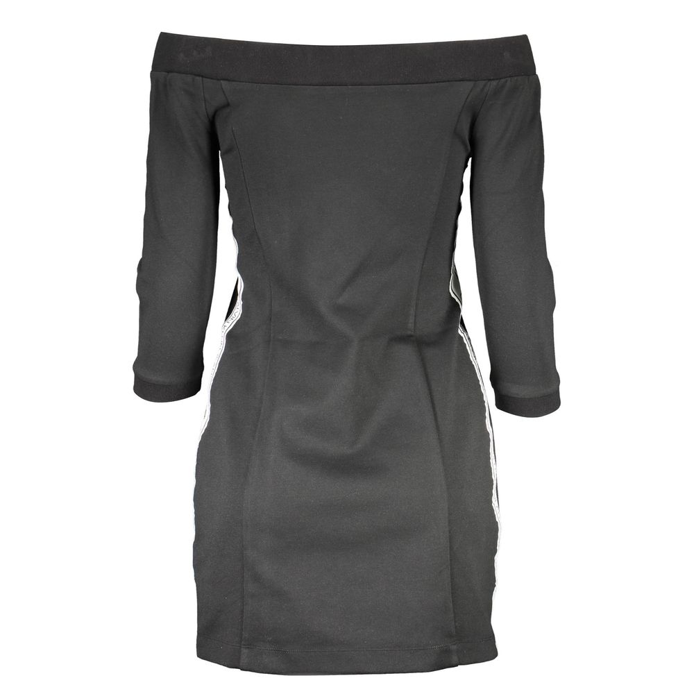 Calvin Klein Schwarzes Polyesterkleid