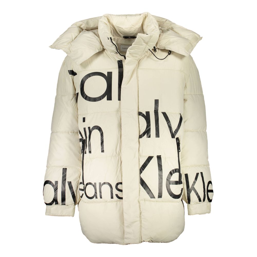 Calvin Klein Beige Polyesterjacke