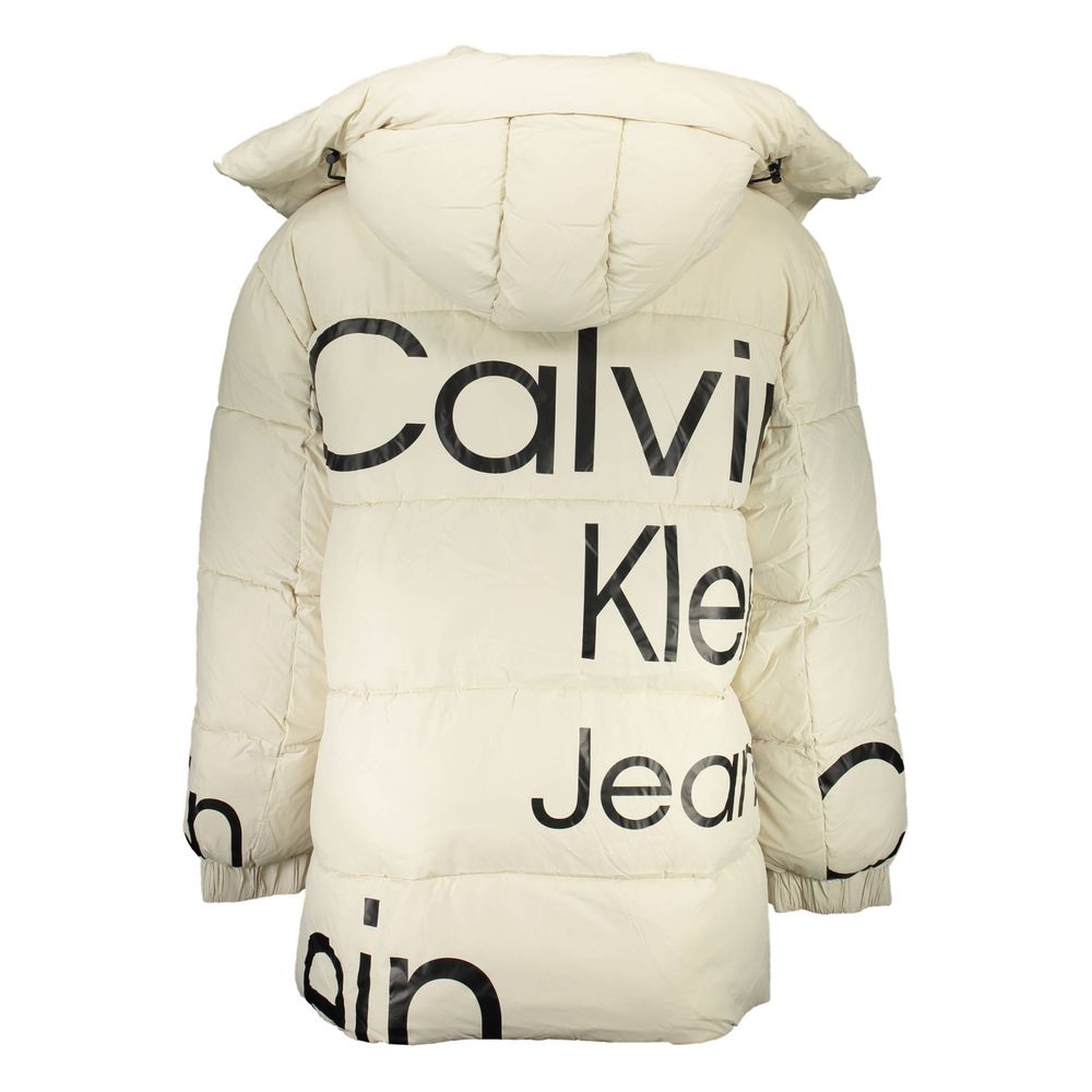 Calvin Klein Beige Polyesterjacke