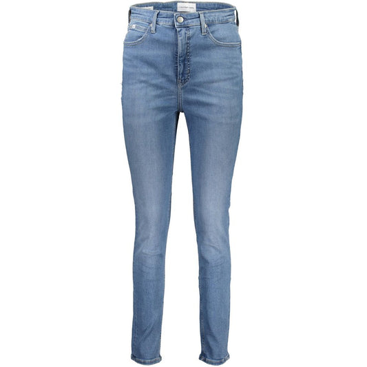 Calvin Klein Jeans und Hose aus Baumwolle, Blau