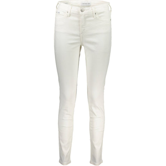 Calvin Klein Jeans und Hose aus weißer Baumwolle