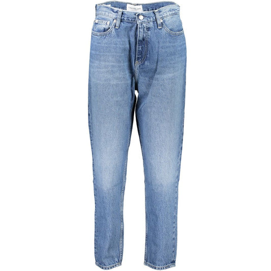 Calvin Klein Jeans und Hose aus Baumwolle, Blau