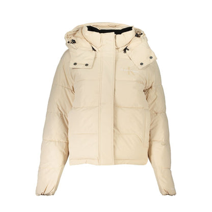 Calvin Klein Beige Polyester Jacken &amp; Mäntel