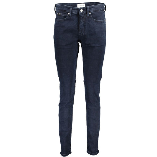 Calvin Klein Jeans und Hose aus Baumwolle, Blau