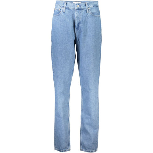 Calvin Klein Jeans und Hose aus Baumwolle, Blau