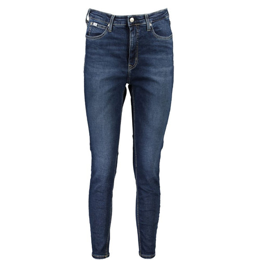 Calvin Klein Jeans und Hose aus Baumwolle, Blau