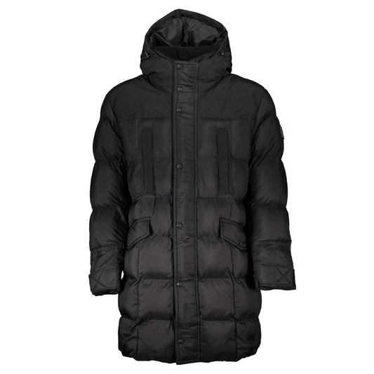 Hugo Boss – Schwarze Polyamidjacke