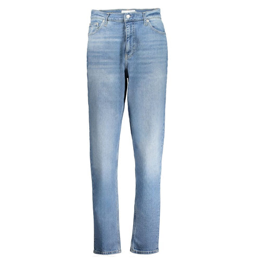 Calvin Klein Jeans und Hose aus Baumwolle, Blau