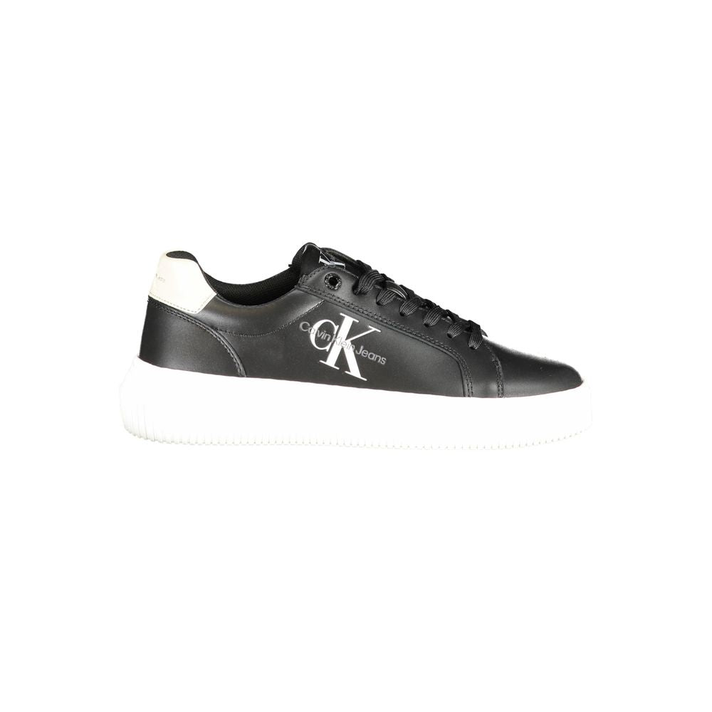 Calvin Klein – Schwarzer Polyester-Sneaker