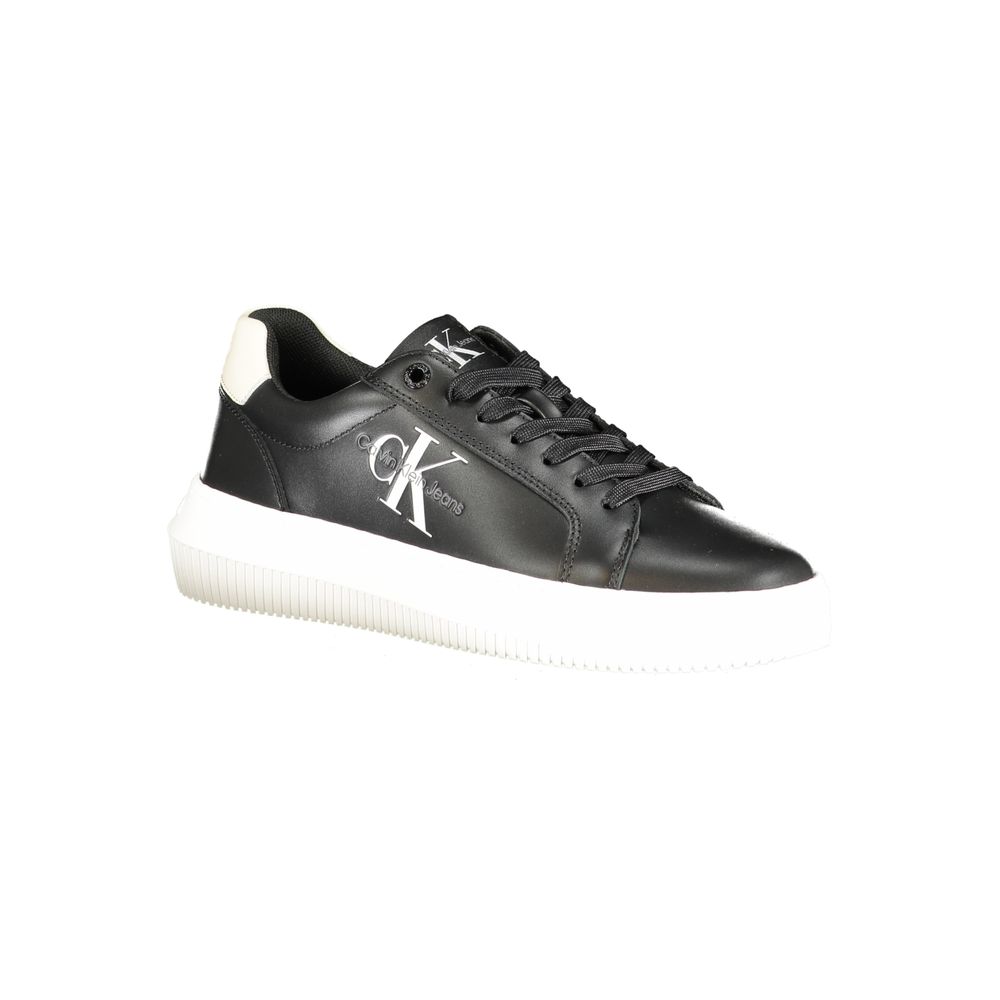 Calvin Klein – Schwarzer Polyester-Sneaker