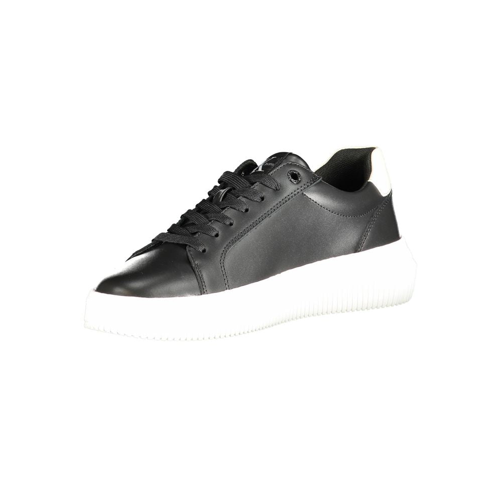 Calvin Klein – Schwarzer Polyester-Sneaker