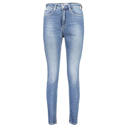 Calvin Klein Jeans und Hose aus Baumwolle, Blau