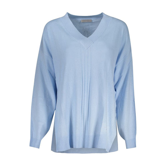 Guess Jeans – Blauer Baumwollpullover