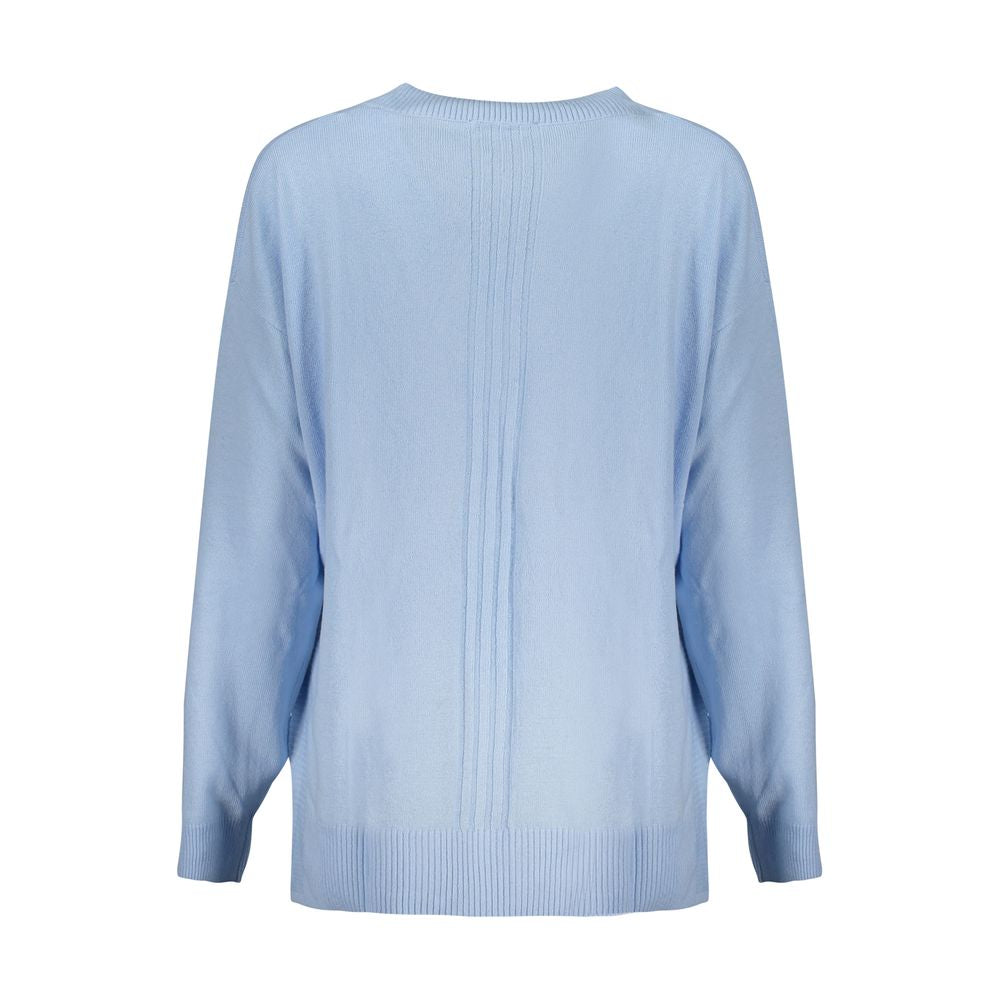 Guess Jeans – Blauer Baumwollpullover