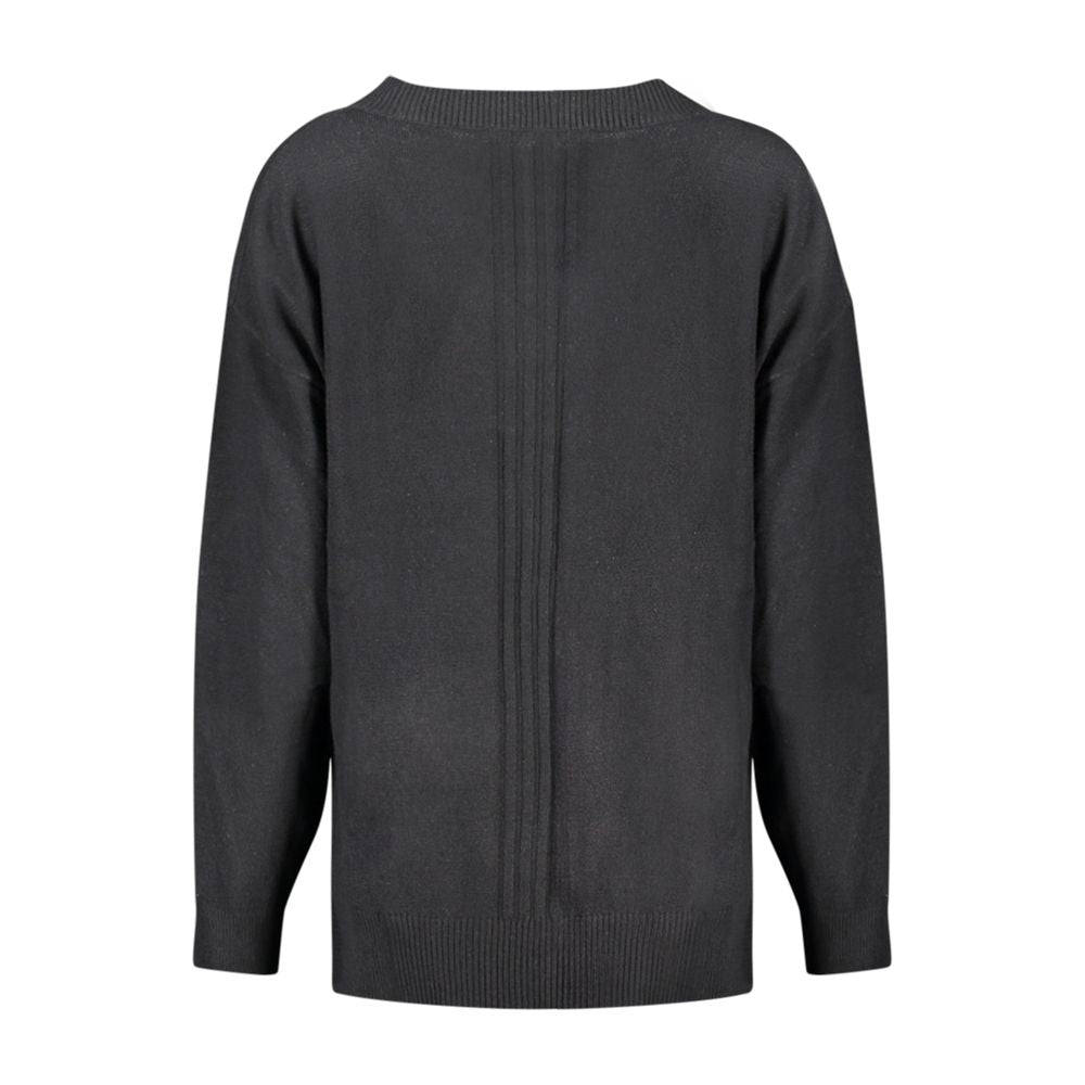 Guess Jeans – Schwarzer Baumwollpullover