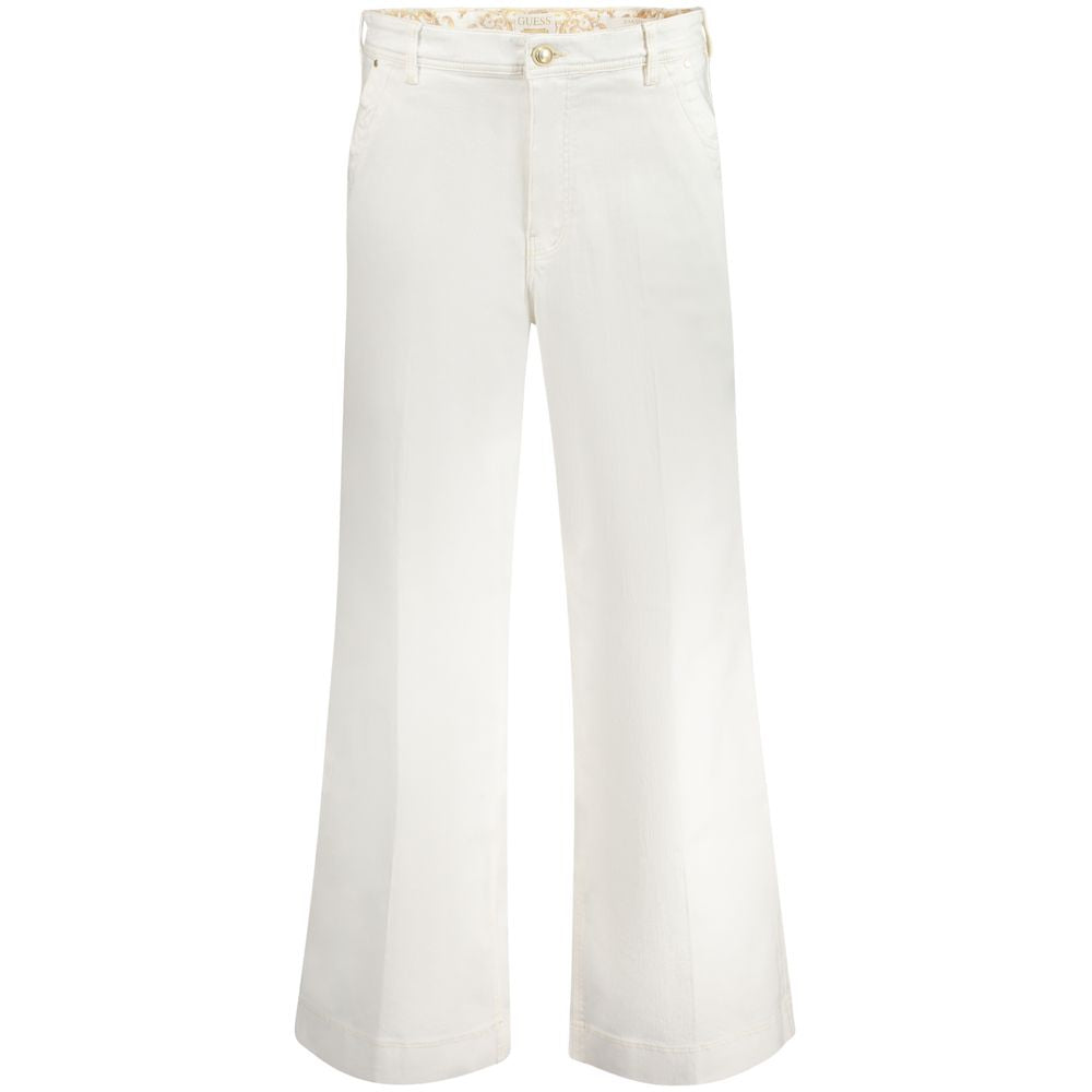Guess Jeans – Weiße Jeans und Hose aus Baumwolle