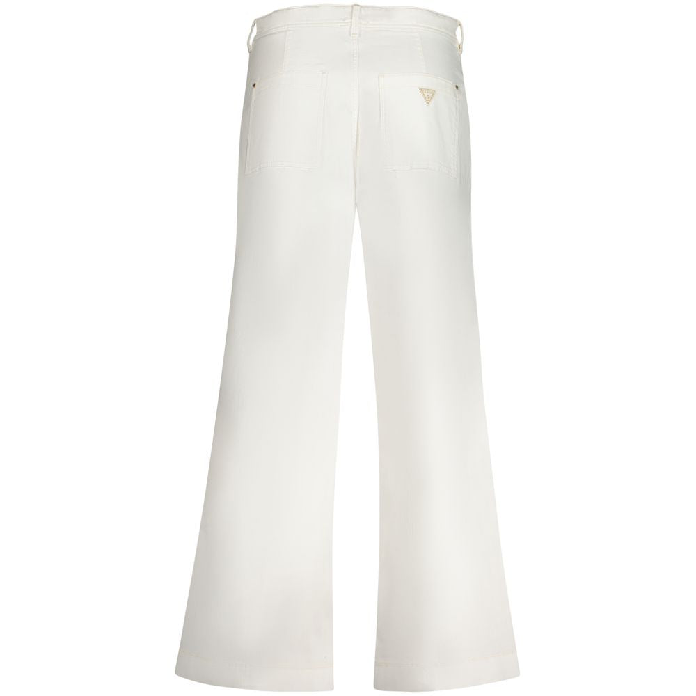 Guess Jeans – Weiße Jeans und Hose aus Baumwolle