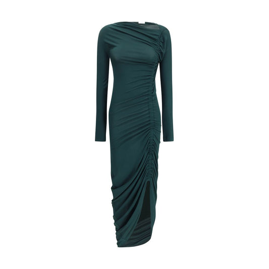 Ferragamo – Drapiertes Midikleid
