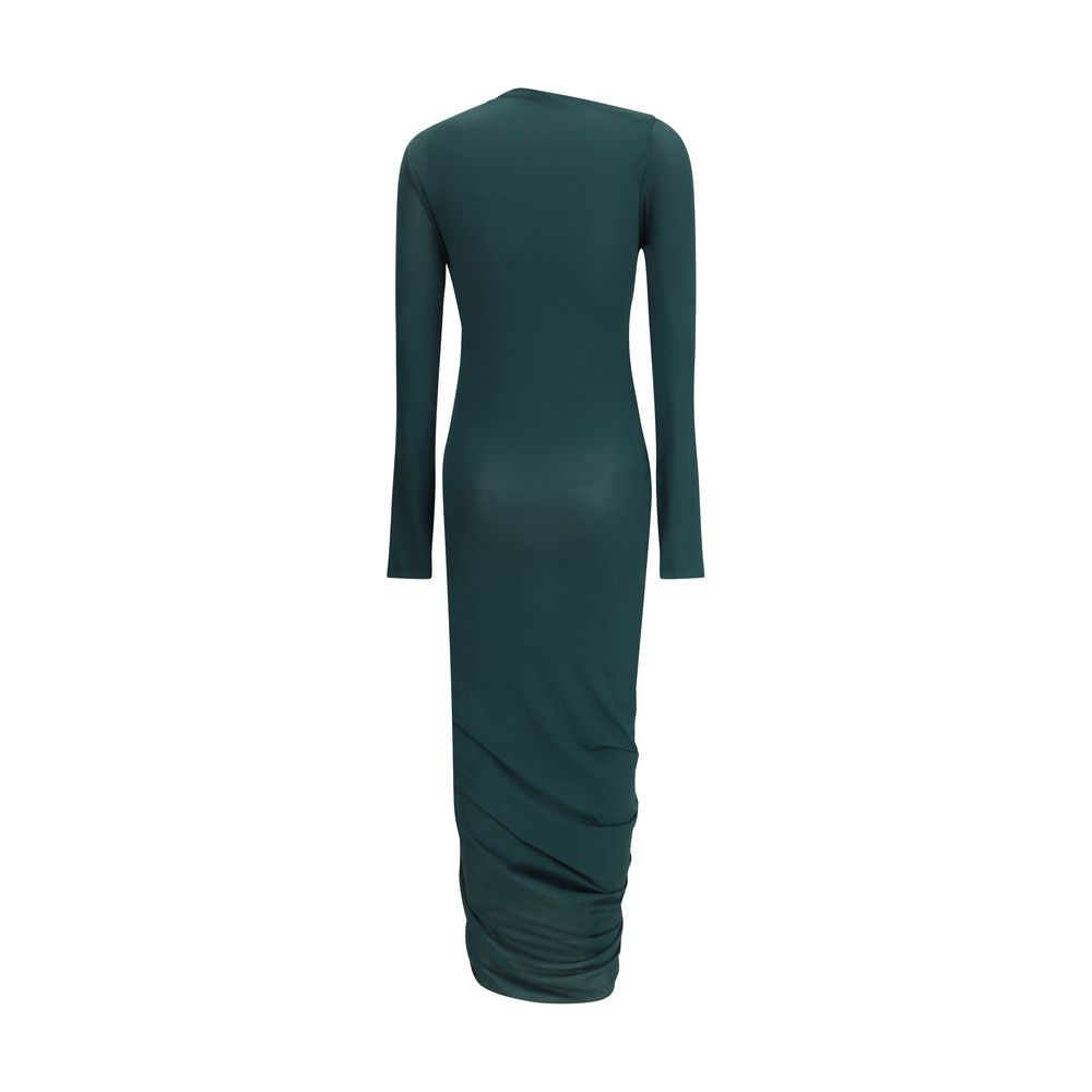 Ferragamo – Drapiertes Midikleid