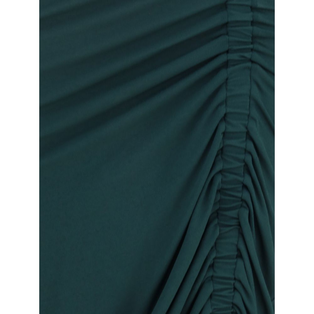 Ferragamo – Drapiertes Midikleid