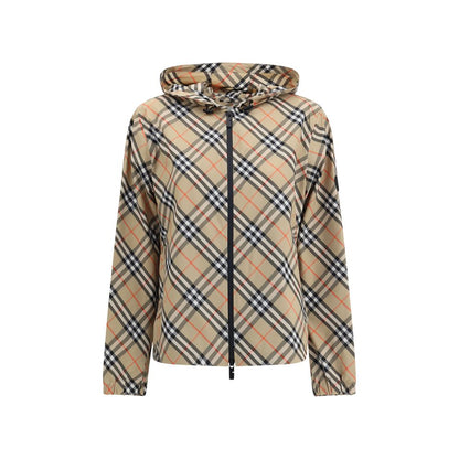 Wasserdichte Jacke mit Archivio-Karomuster von Burberry