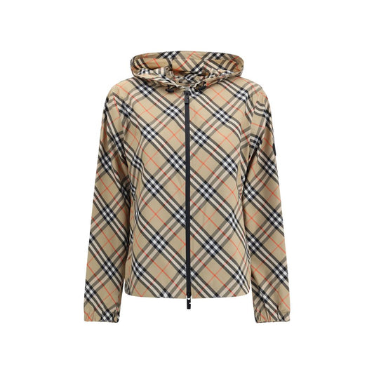 Wasserdichte Jacke mit Archivio-Karomuster von Burberry
