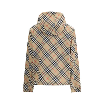 Wasserdichte Jacke mit Archivio-Karomuster von Burberry