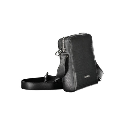 Calvin Klein Schwarze Polyester-Umhängetasche